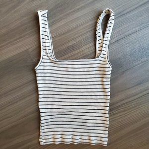 Urban Outfitters Ribbed Stripe Tank Top